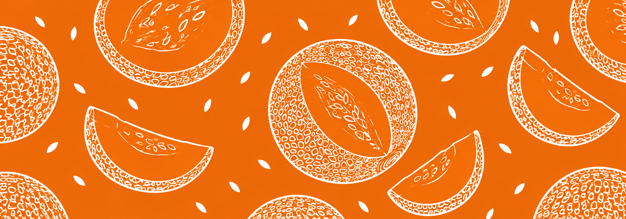 Melon pattern background